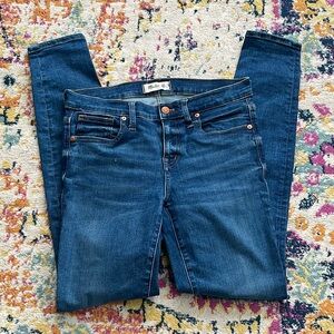 Madewell 8" High Rise Skinny Size 28 tall